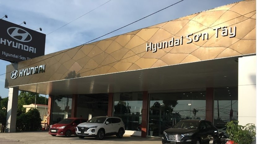 Hà Nội: Đại lý Hyundai Sơn Tây